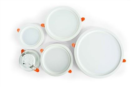 LED Recessed Downlight In Concrete Ceiling